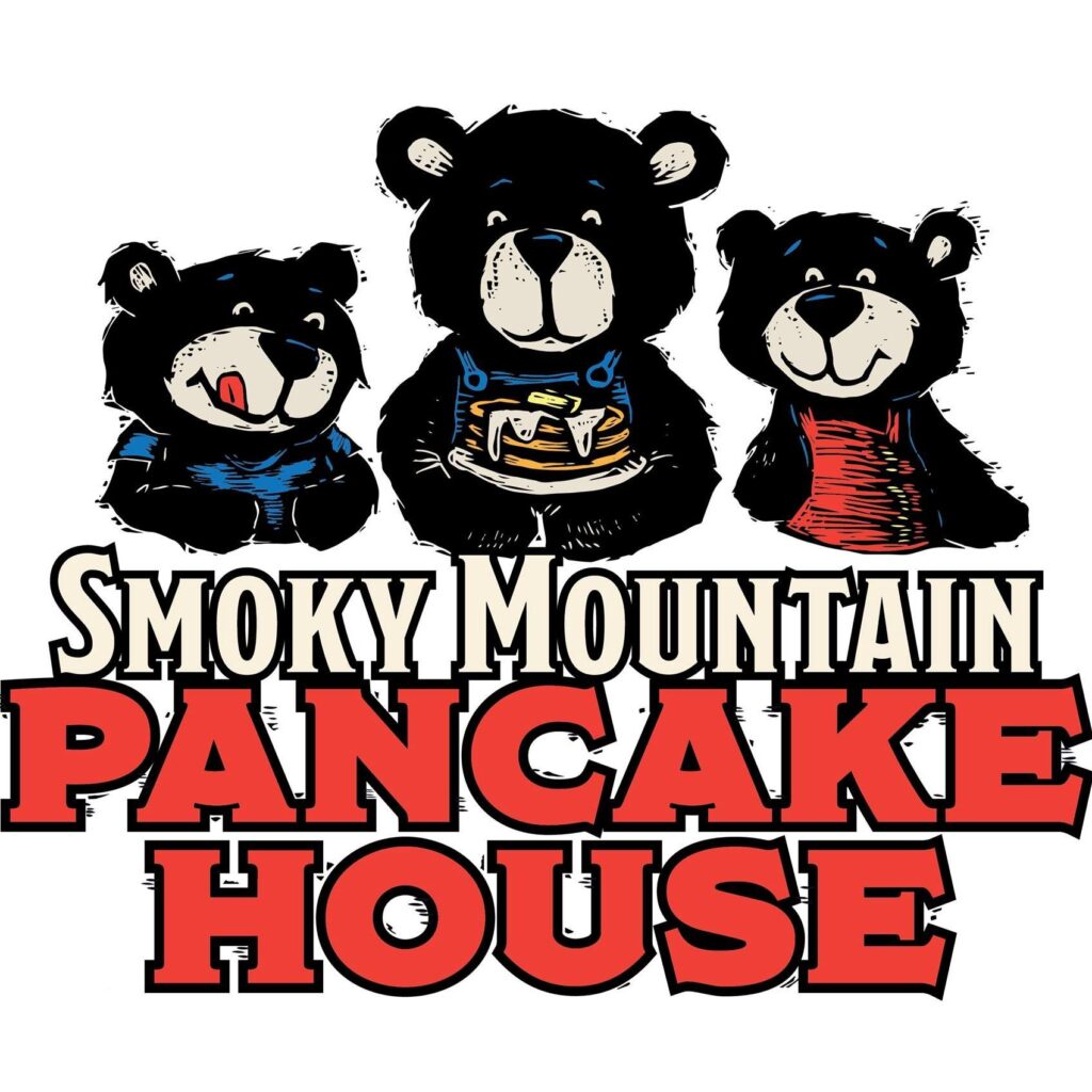 Iconic sign for the Pigeon Forge restauant, Smoky Mountain Pancake House