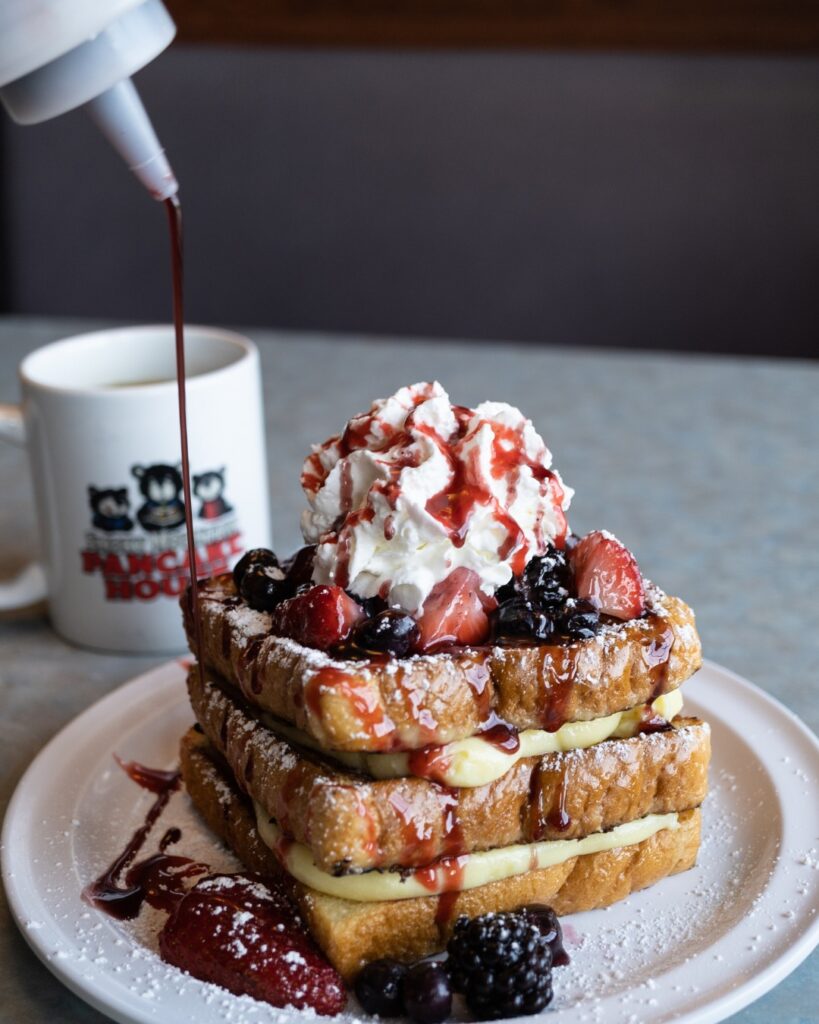Stuffed French Toast in Pigeon Forge
